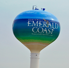 Emerald Coast water tower